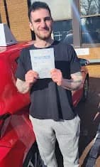 Driving test pass in Tongham - Student 1