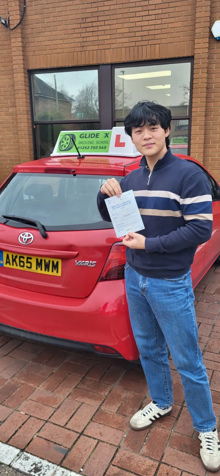 Driving test pass in Ash - Student 6