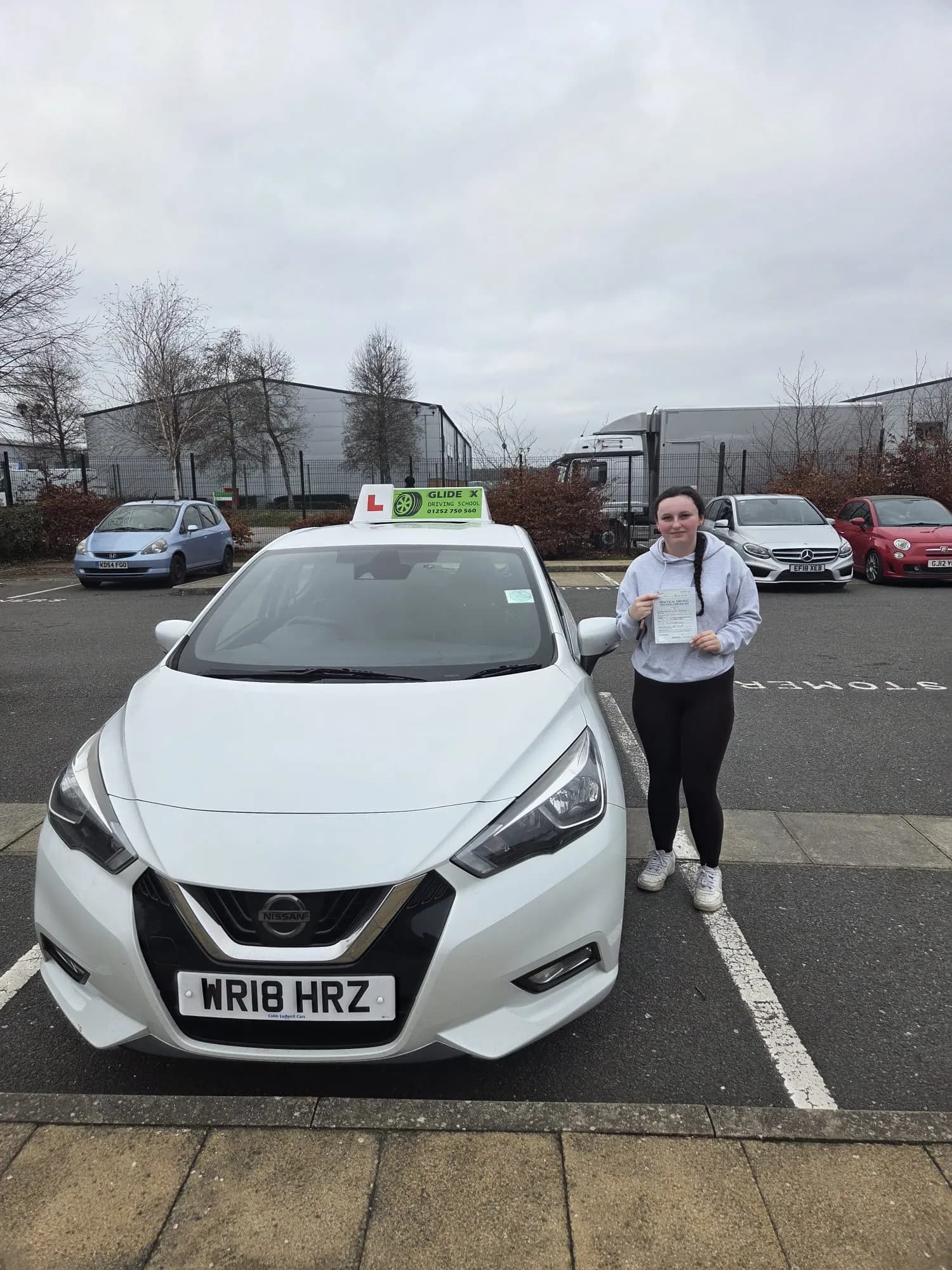 Driving test pass in Ash Vale - Student 5