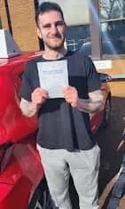 Successful driving test pass - Student 14