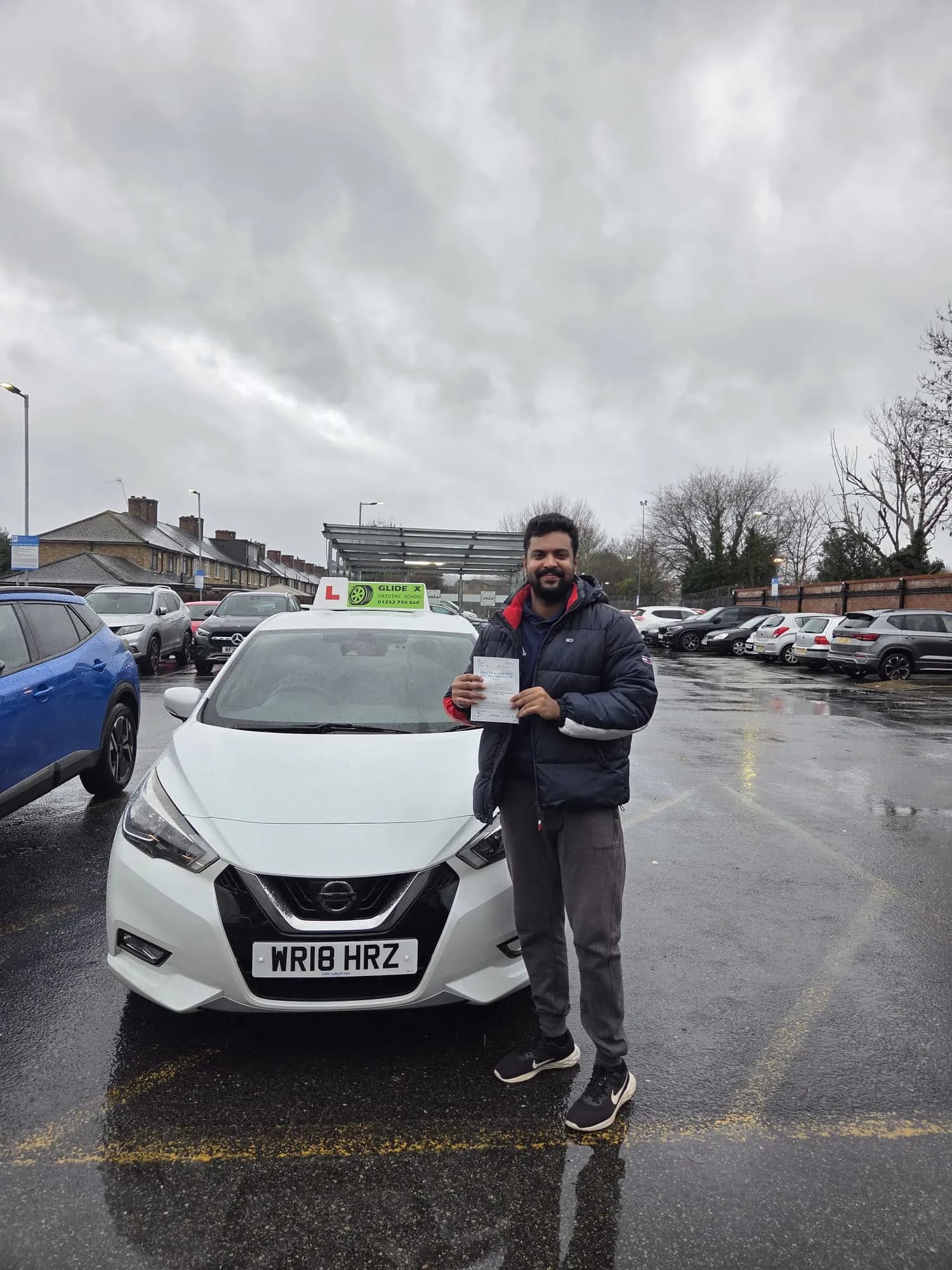 Driving test pass in Fleet - Student 3