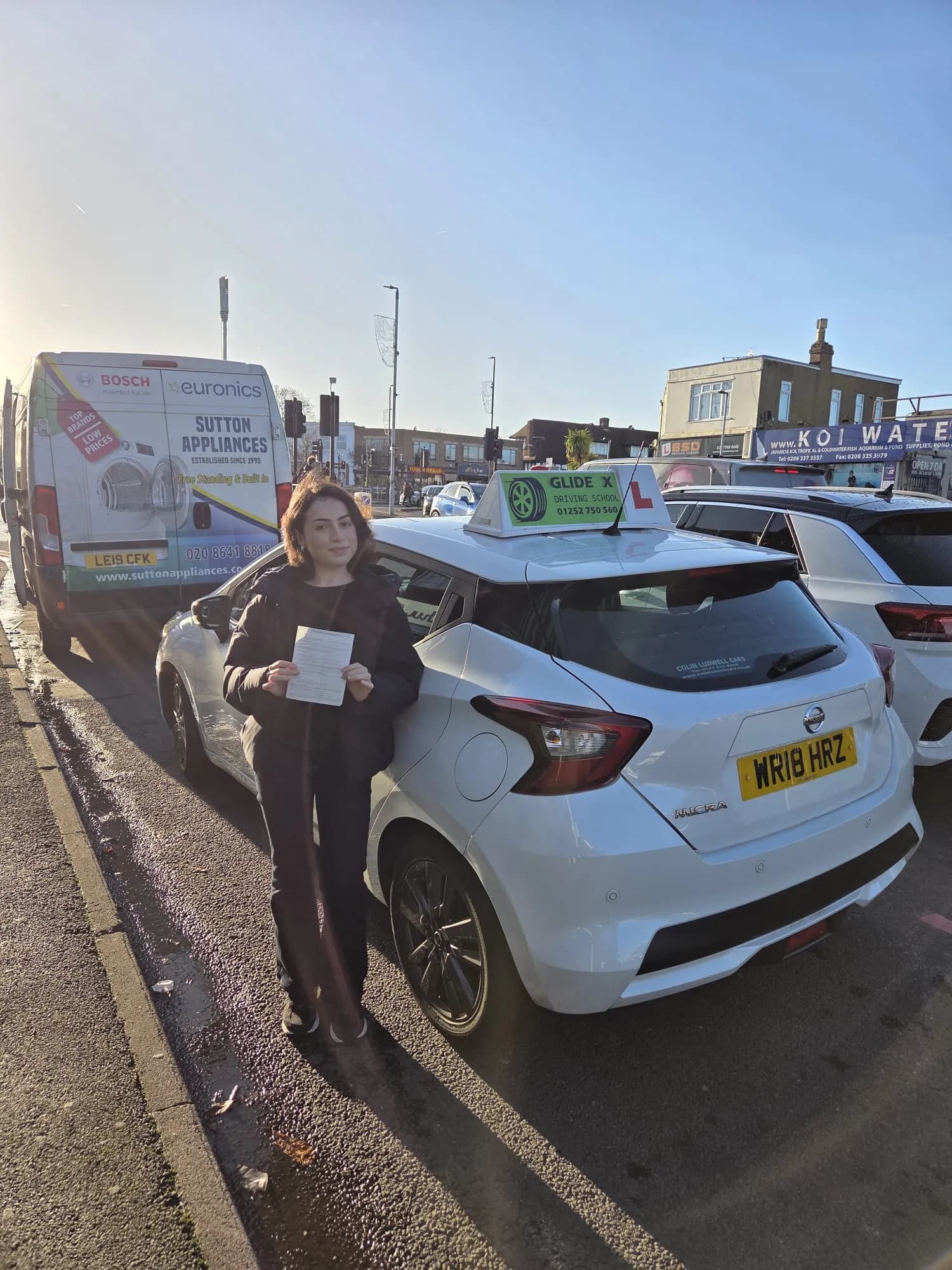 Driving test pass in Fleet - Student 4