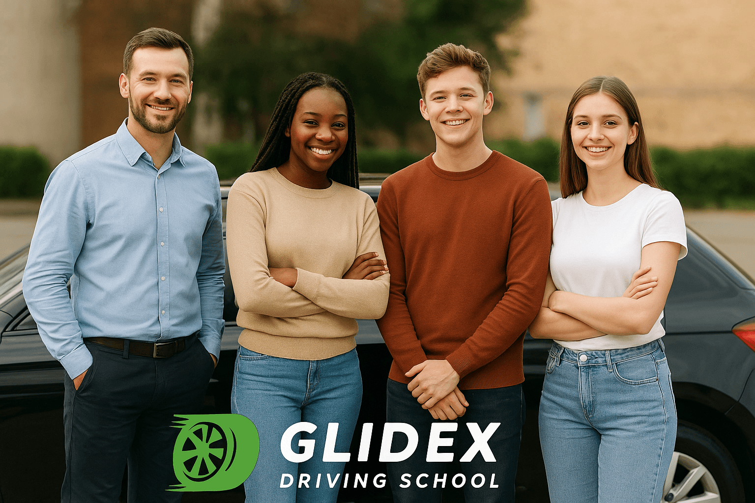 GlideX Driving School team - DVSA approved driving instructors in Aldershot, Hampshire