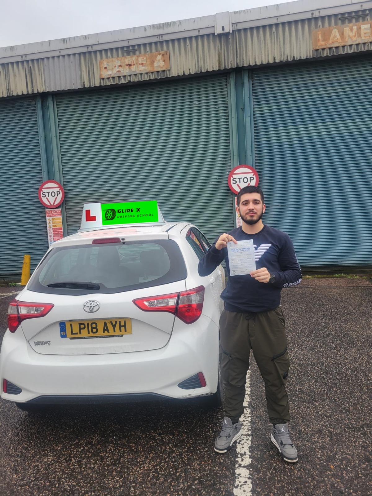 Successful driving test pass - Student 13