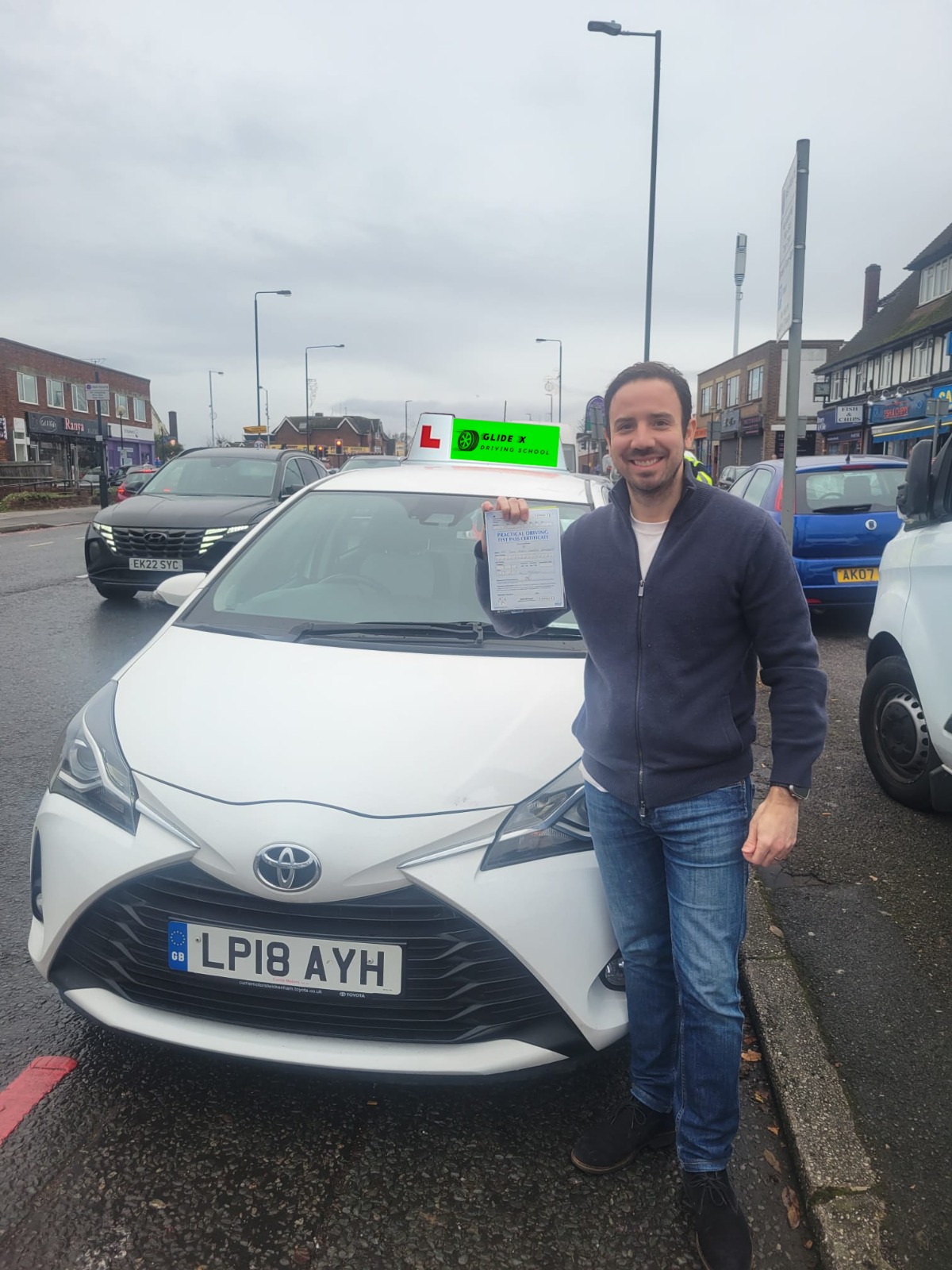 Successful driving test pass - Student 21