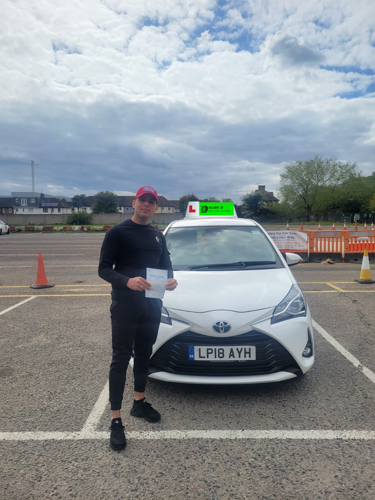 Successful driving test pass - Student 9