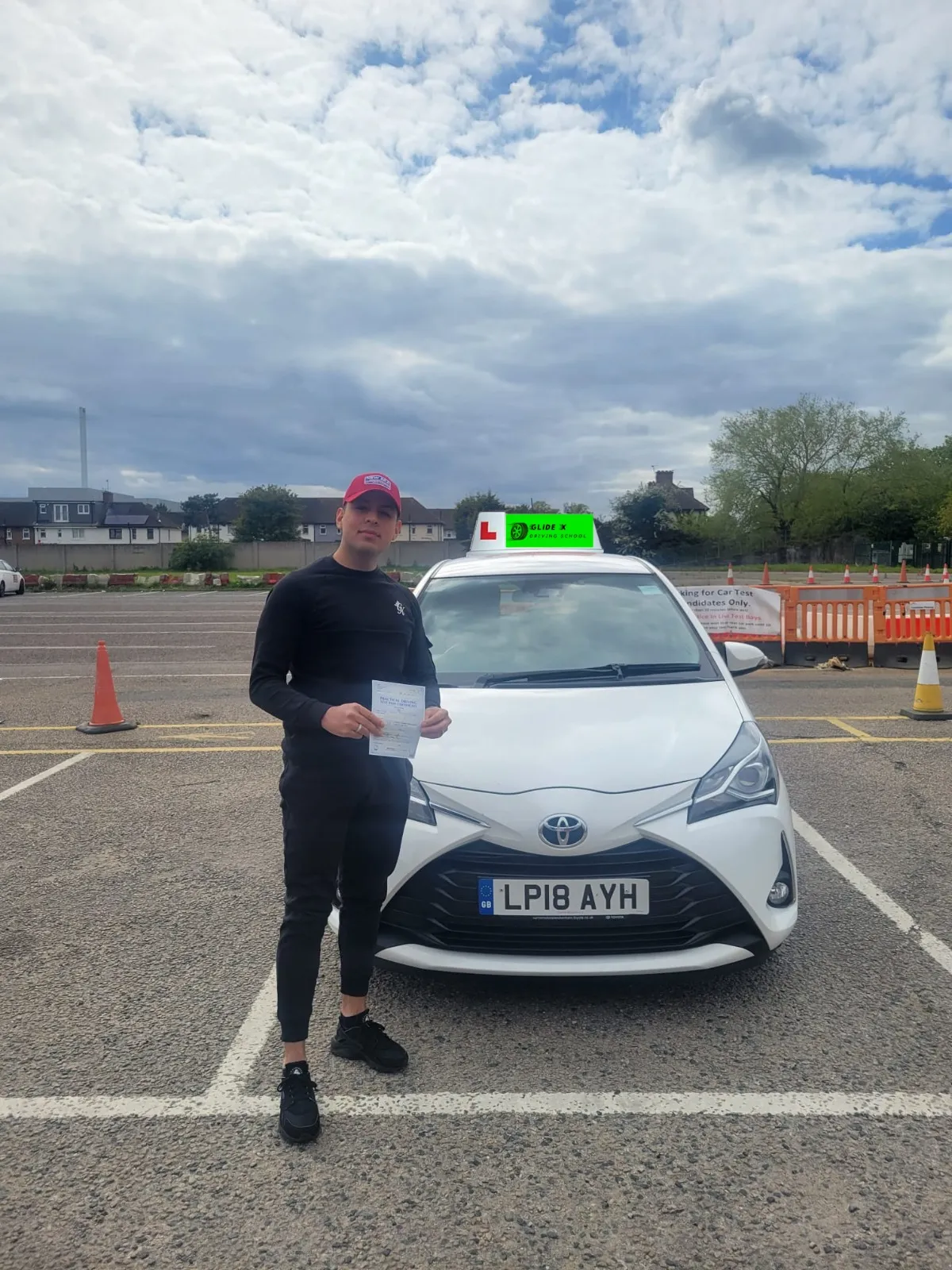 Successful driving test pass - Student 9